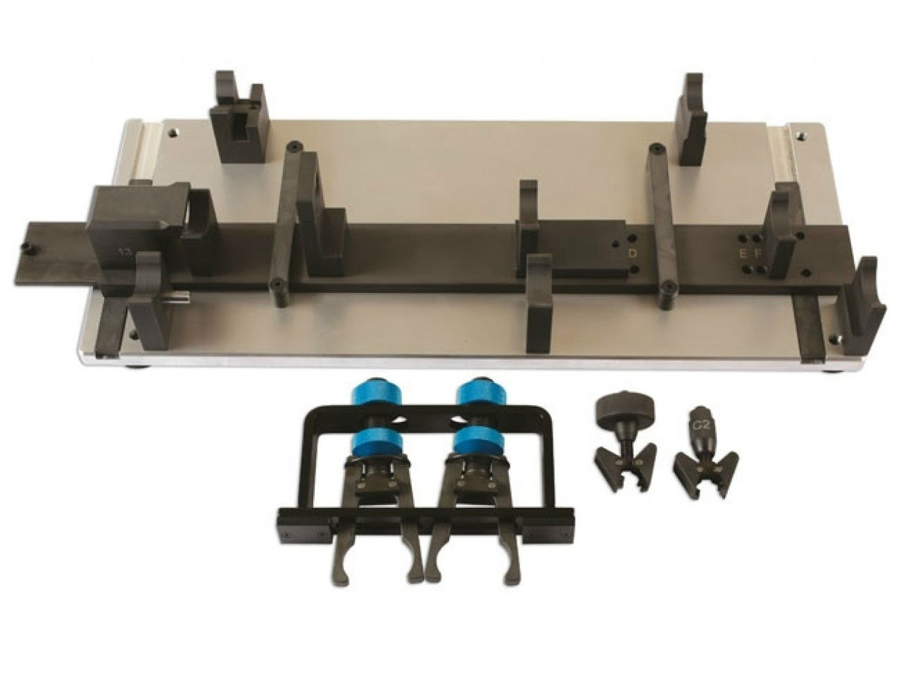 Laser Tools LAS-6253 hengerfej és vezérműtengely összeszerelő szerszám + állvány készlet (VW) termék fő termékképe