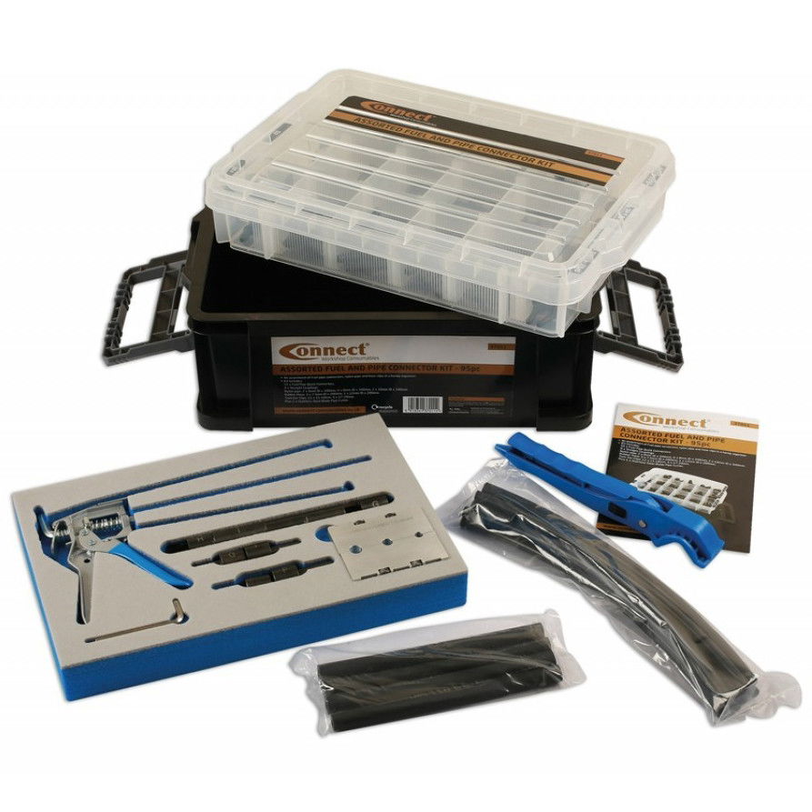 Connect CON-37199 üzemanyagcső és speciális gyorscsatlakozó szerviz készlet + LAS-6933 beépítési prés szerszám termék fő termékképe