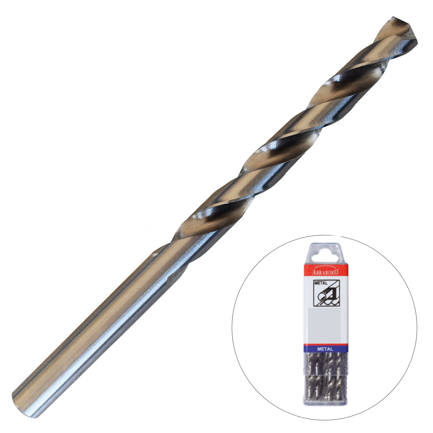 Abraboro 9.3 x 125 / 81 mm HSS-GS fémfúró X-Pack, 10 db/csomag termék fő termékképe