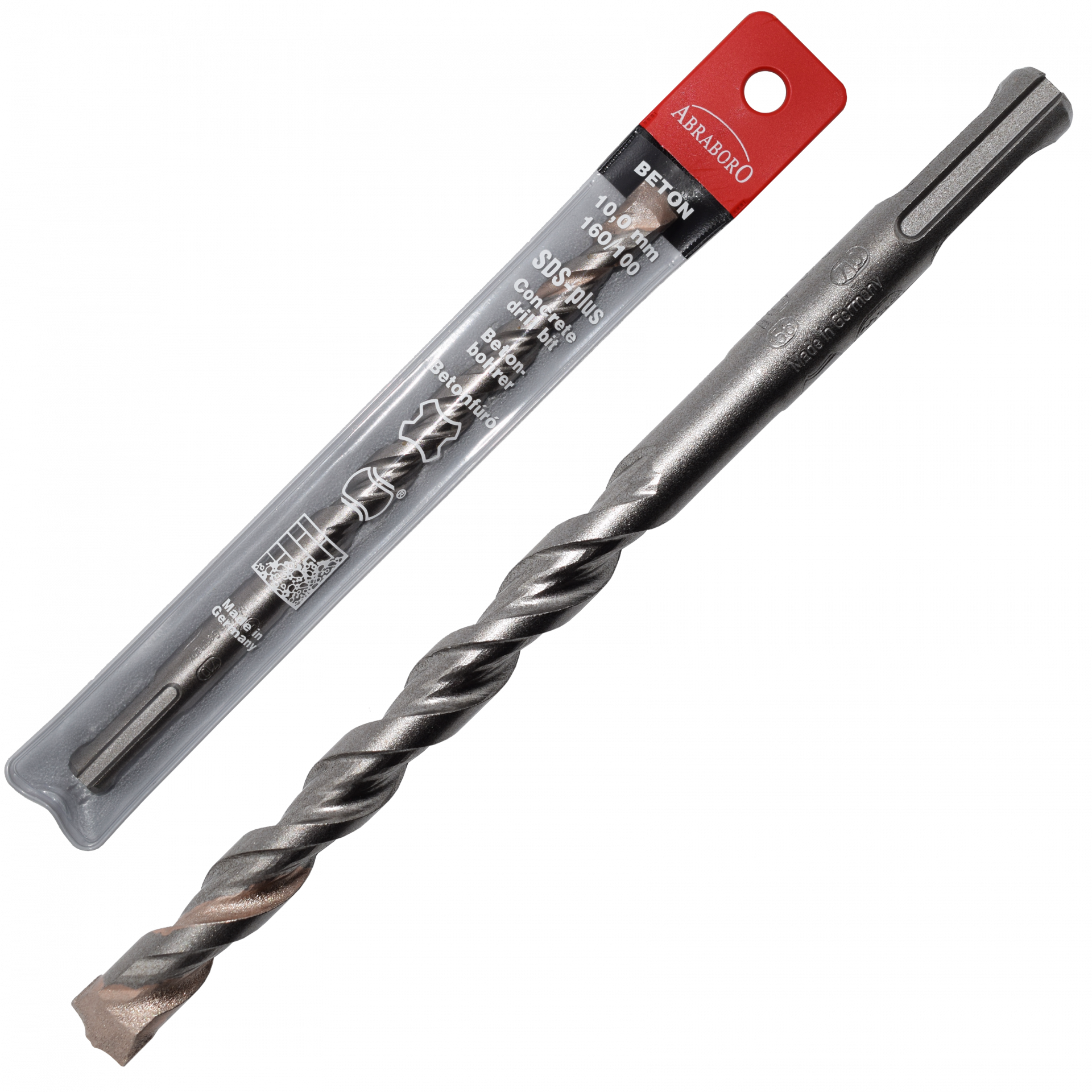 Abraboro 14 x 160 / 100 mm SDS-plus TWIXX betonfúró műanyag tasakban termék fő termékképe