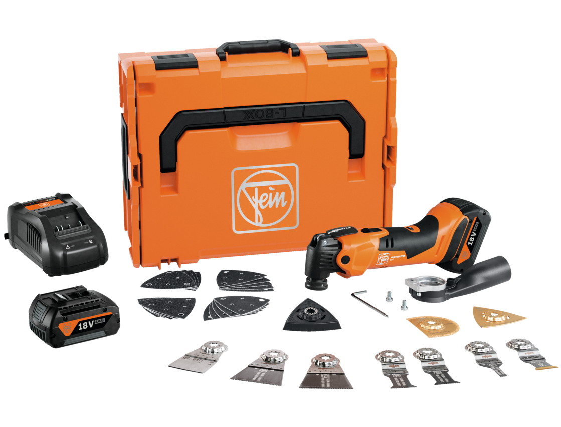 Fein MultiMaster AMM 500 Plus Top 4.0 Ah AS akkus oszcilláló kéziszerszám szett (2 x 4.0 Ah Li-ion akkuval, L-BOXX-ban) termék fő termékképe