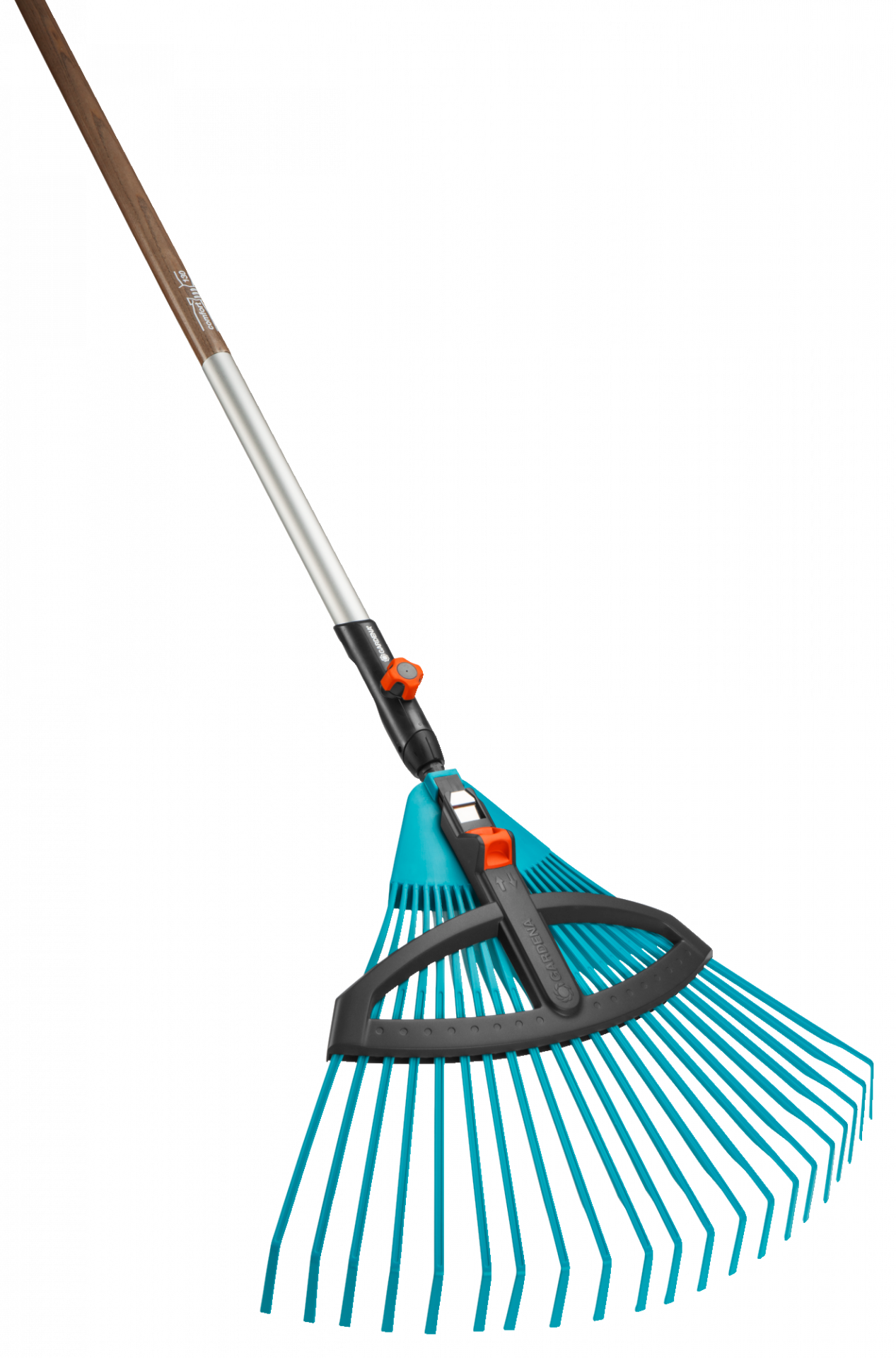 Gardena CS combisystem állítható műanyag lombseprű fa nyéllel termék fő termékképe