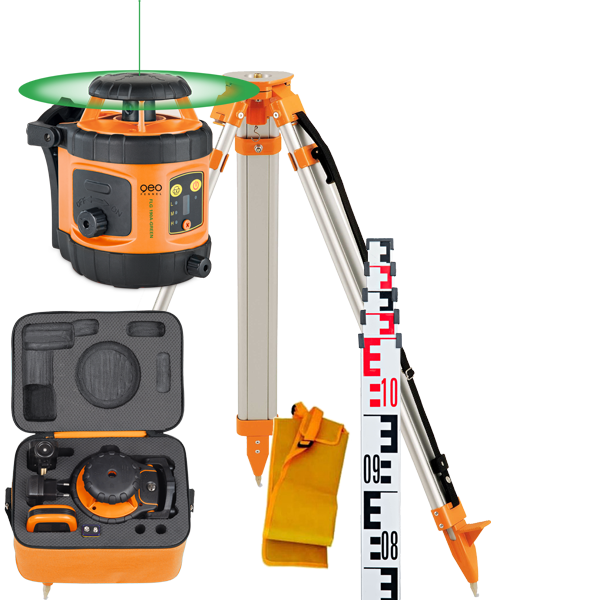 geo-FENNEL FLG 190A-Green zöld fényű forgólézer készlet termék fő termékképe