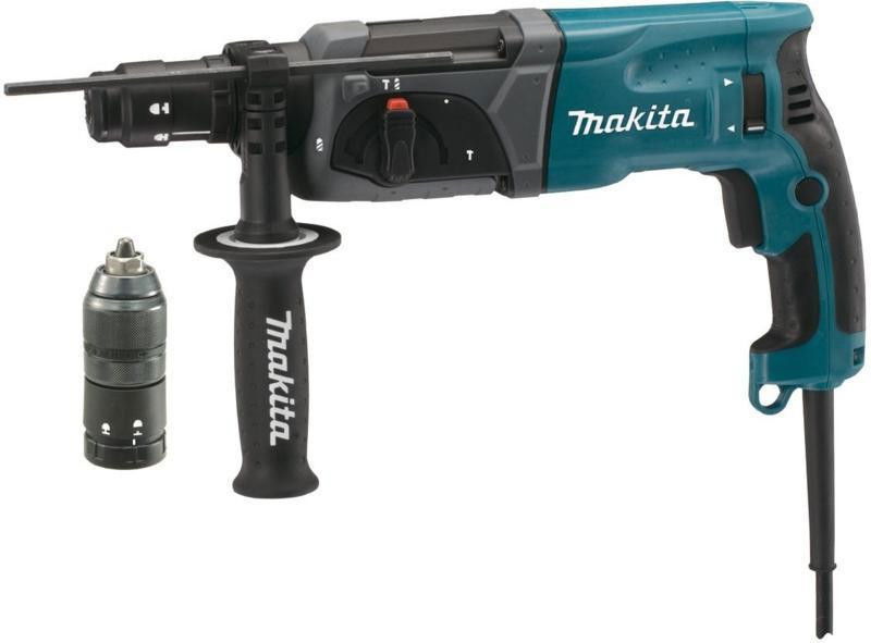 Makita HR2470T SDS-plus fúró-vésőkalapács cseretokmánnyal termék fő termékképe