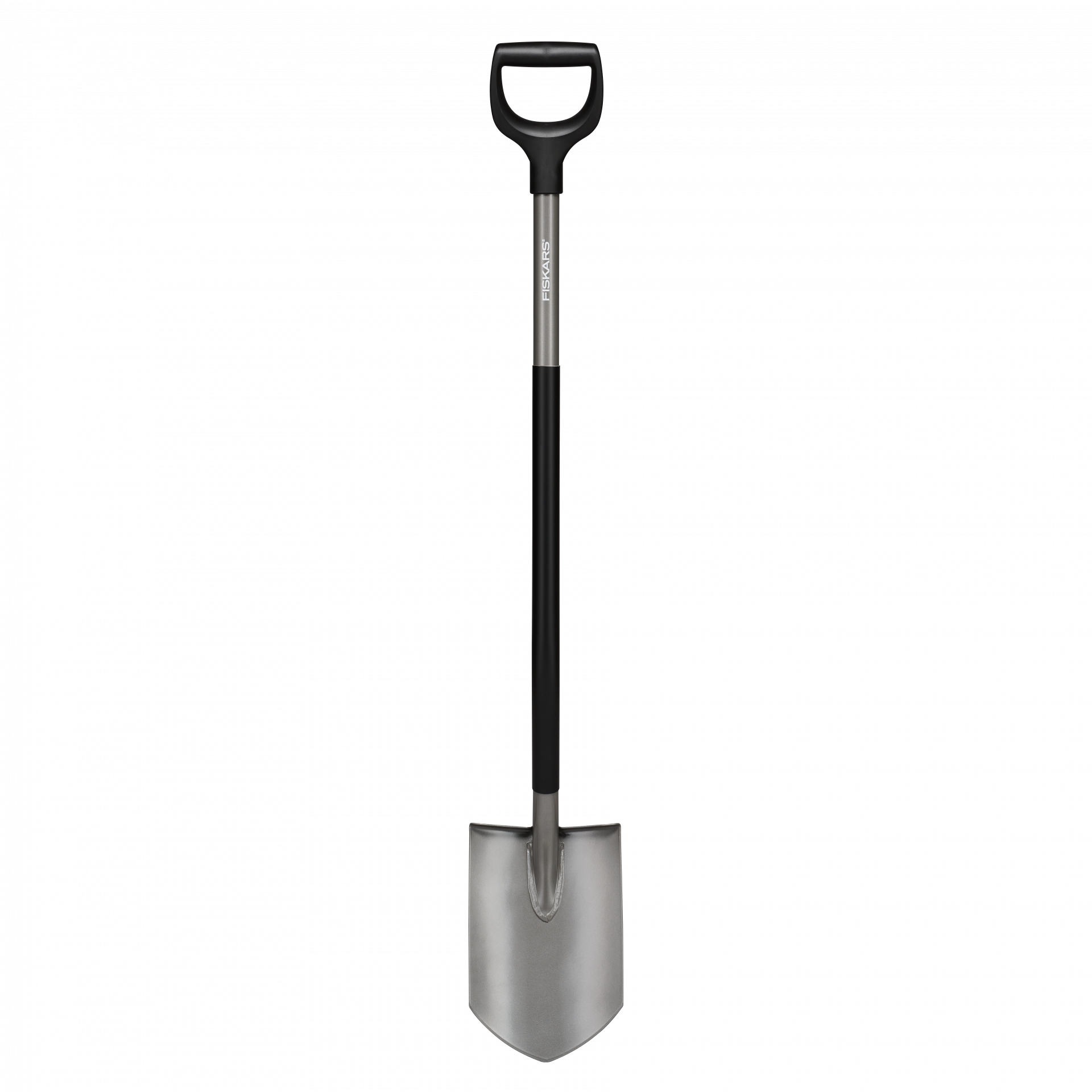 Fiskars Ergonomic™ hegyes ásó, szürke termék fő termékképe