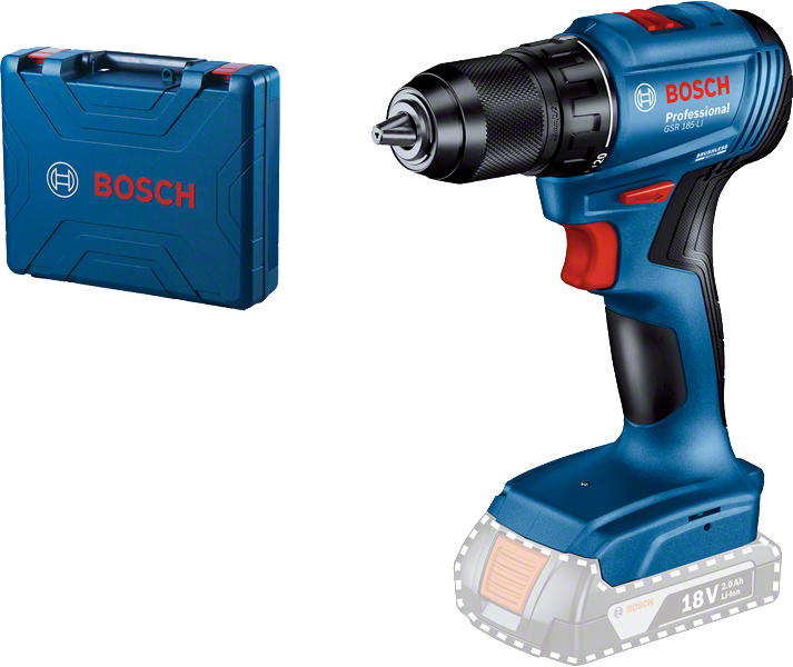 Bosch GSR 185-LI akkus fúró-csavarozó (akku és töltő nélkül, kofferben) termék fő termékképe